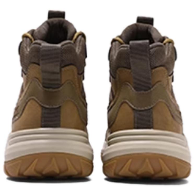 Jeep Comfortable Slip Resistant Abrasion Resistant High top Mountaineering Shoes Men’s Khaki