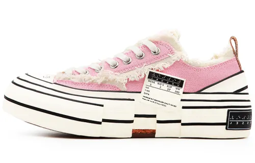 VESSEL G.O.P. Lows Pink Low top Skateboard Shoes Unisex Pink