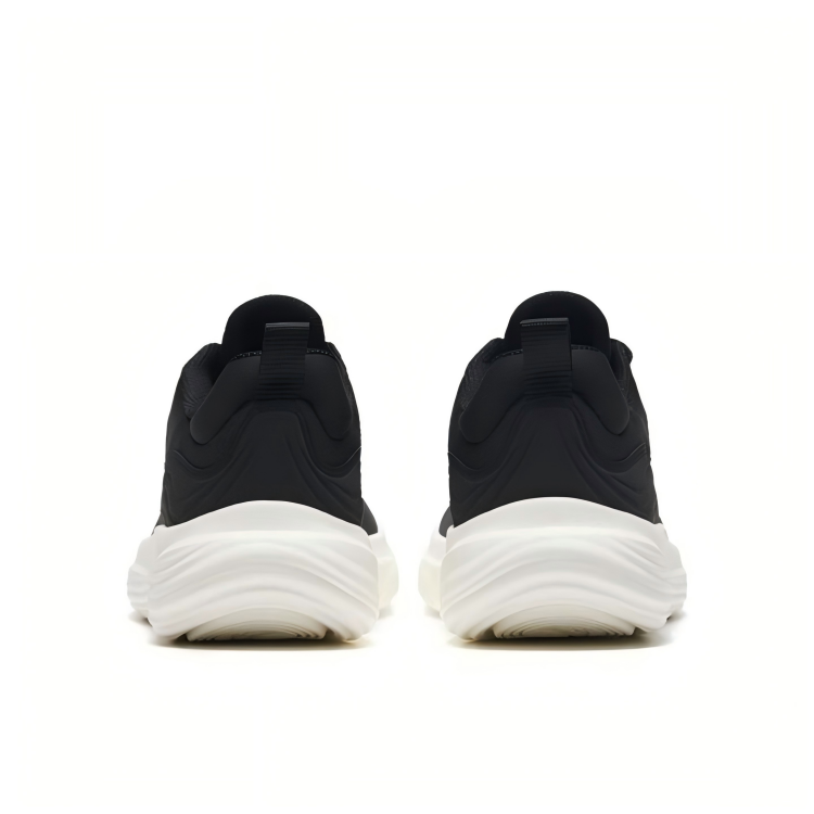 Anta Variety Training Collection Lightweight Cushioning Support Low top Training Shoes Men’s Black/Ivory White