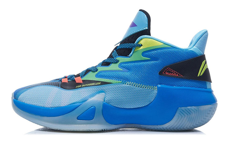 Li Ning Sprint SE Textile, Synthetic Leather, TPU Cushioning Slip Resistant Abrasion Resistant Coverage Support Rebound