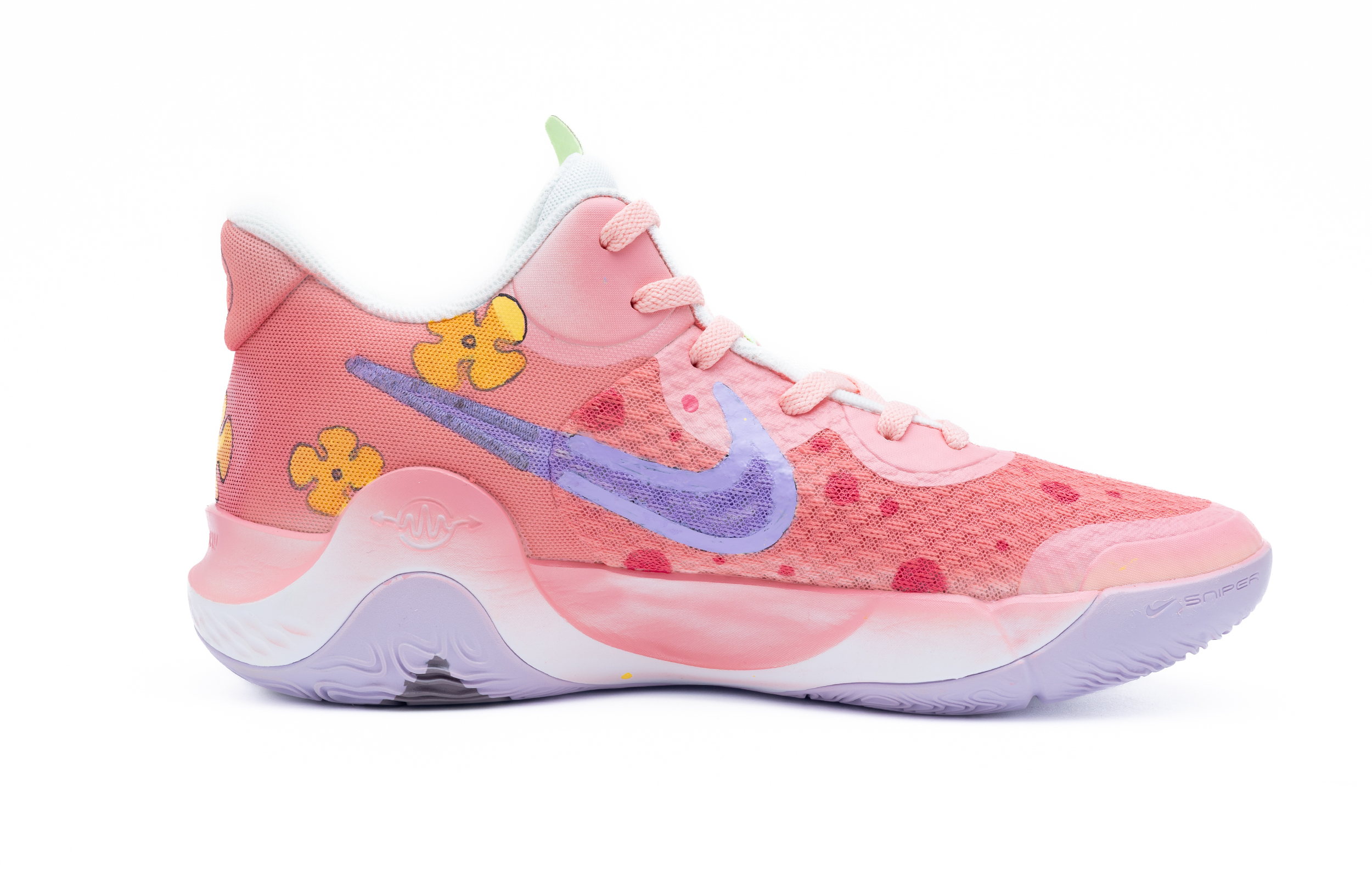 Nike KD Trey 5 IX Naughty Castle Fabric Abrasion Resistant Breathable Mid top Vintage Basketball Shoes Unisex White