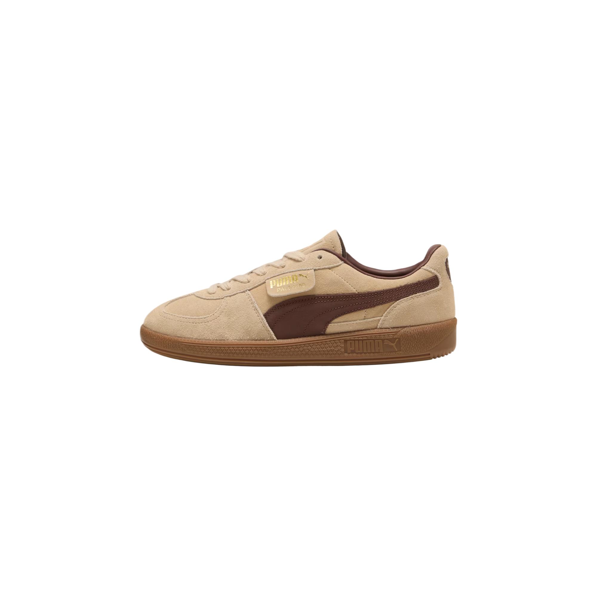 PUMA Palermo Abrasion Resistant Abrasion Resistant Low top German Army Trainers Unisex Brown