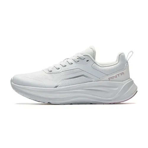 Anta Abrasion Resistant Breathable Low top Training Shoes Women's White