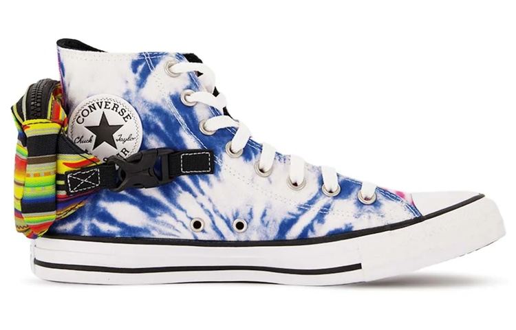 Кеды Converse Chuck Taylor All Star Buckle Up (сине-белые) — Синий / белый — фото 2