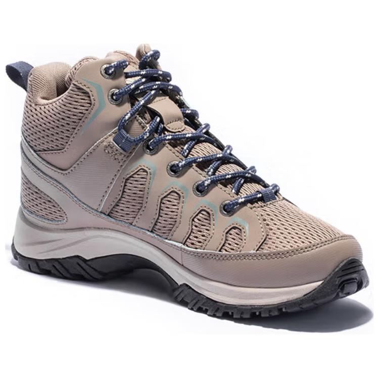 Columbia Slip Resistant Abrasion Resistant Mid top Hiking Shoes Women’s Light Brown