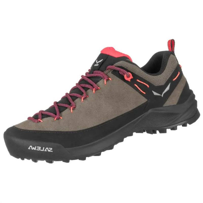 SALEWA WILDFIRE Slip Resistant, Abrasion Resistant, Breathable Low top Hiking Shoes Women's Brown