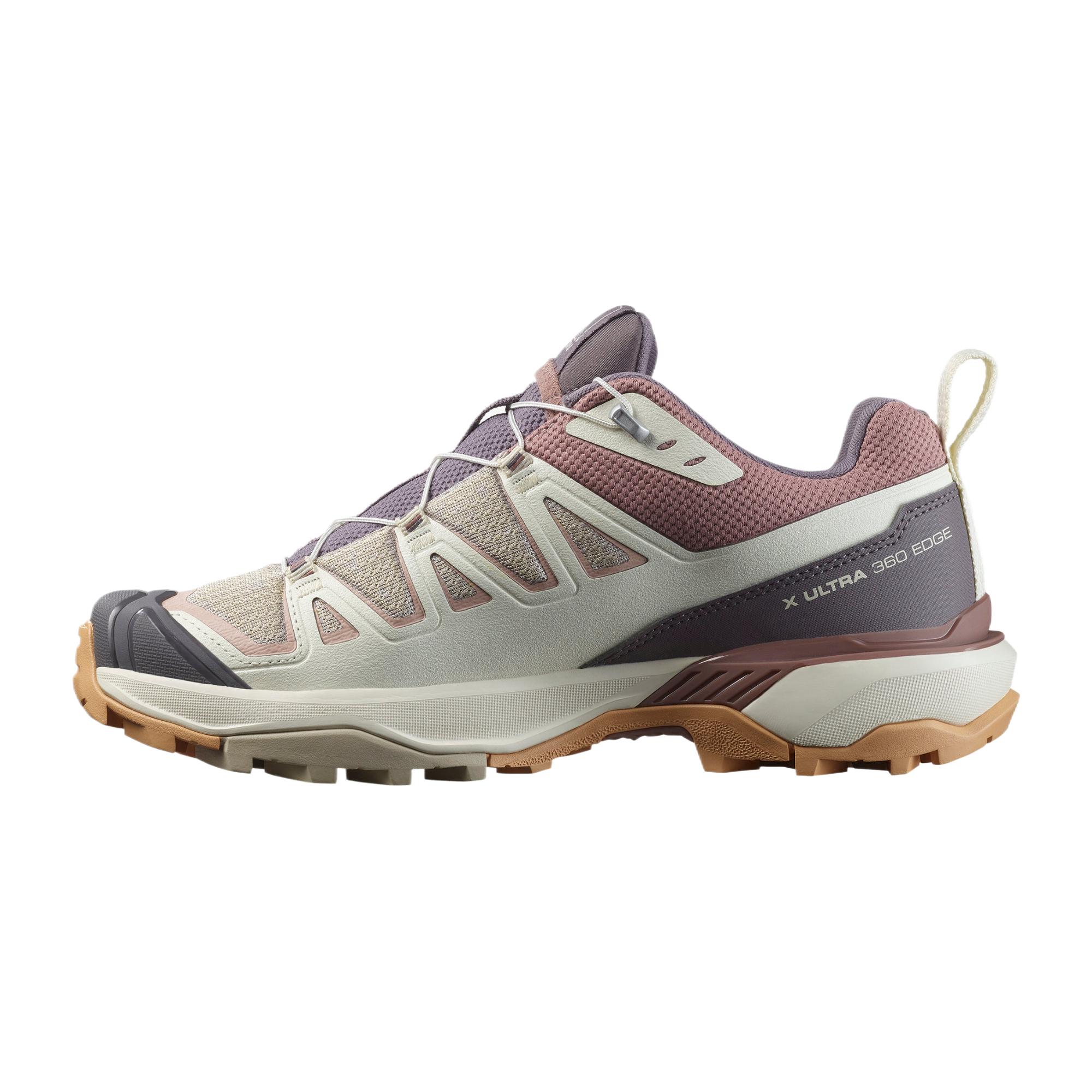 SALOMON X ULTRA 360 Comfortable Slip Resistant Slip Resistant Low top Hiking Shoes Women’s Purple Pink