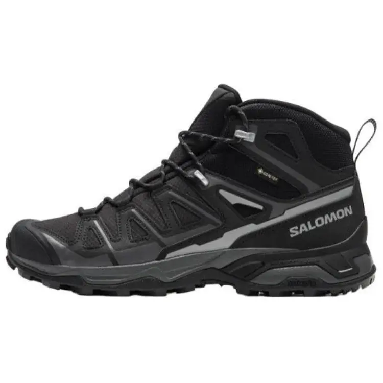 SALOMON X Ultra Pioneer 2 Mid top Hiking Shoes Men's Black