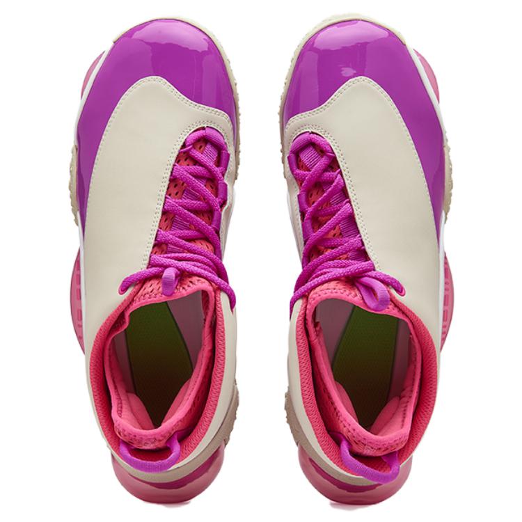 Senzubean Basketball Shoes Unisex Low Top Purple/Gray/Pink