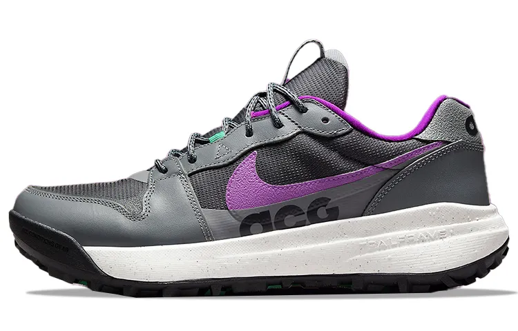 Nike Acg Lowcate Smoke Grey Dark Smoke Grey Vivid Purple