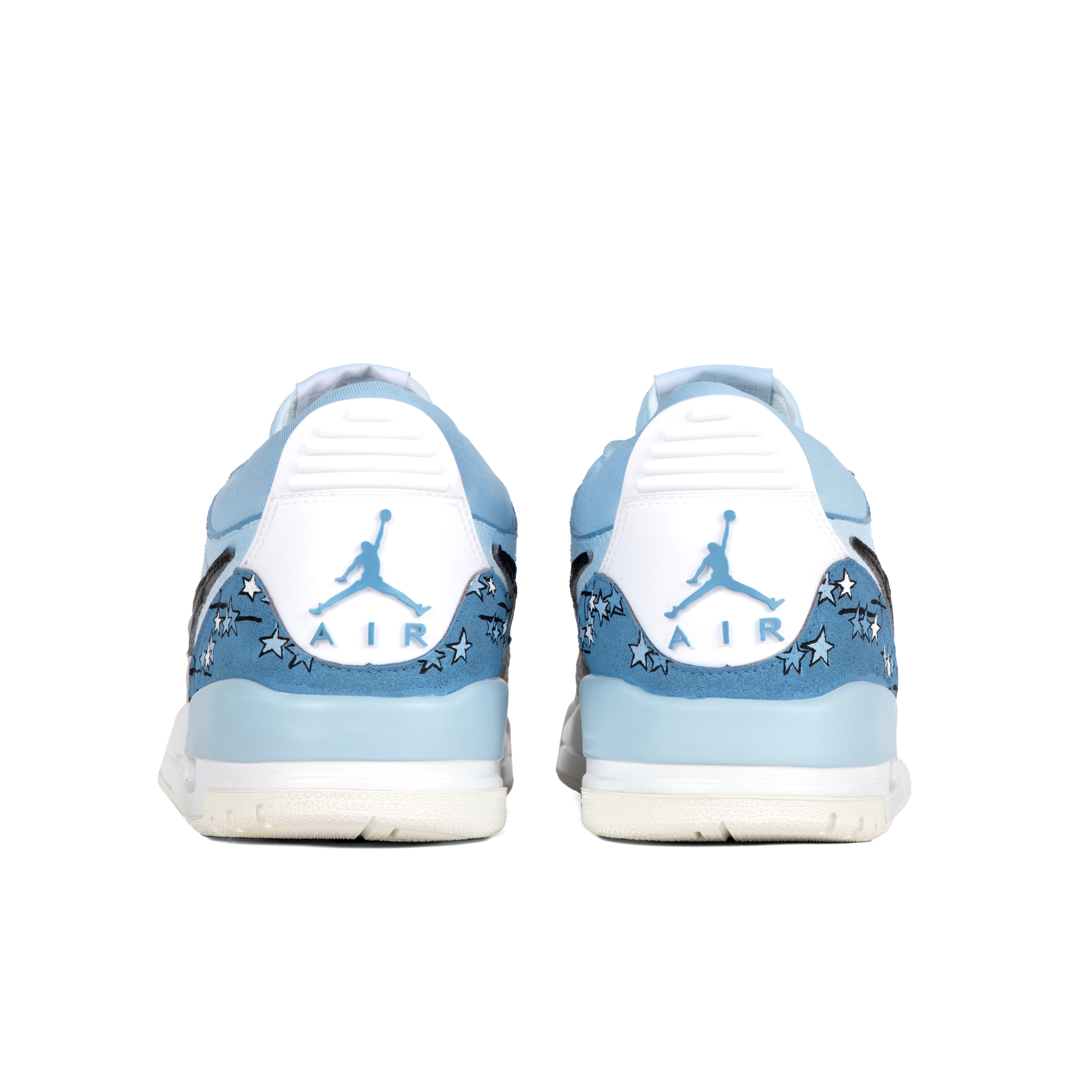 Jordan Legacy 312 Slip Resistant Abrasion Resistant Low top Vintage Basketball Shoes Men’s Blue White