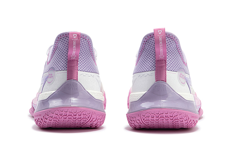 361° BIG3 Future Basketball Shoes Men’s Low Top 361 Degrees White/Digital Lavender