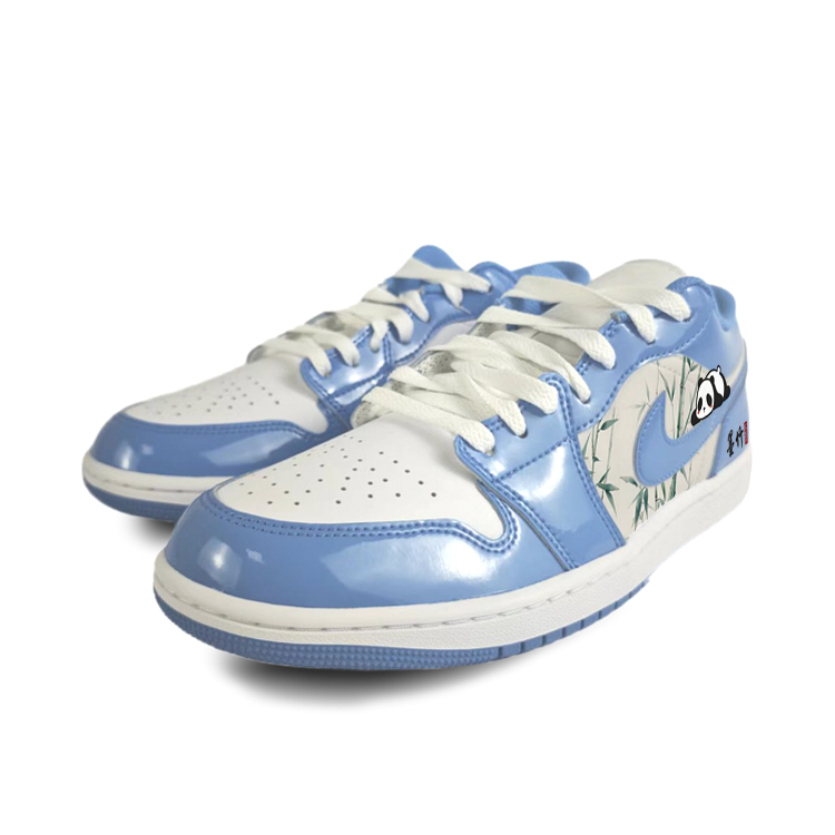 Jordan Air Jordan 1 Low ‘Legend Blue’ Slip Resistant Abrasion Resistant Low top Vintage Basketball Shoes Unisex Blue