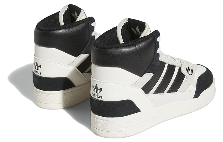 Кеды adidas Originals Drop Step SE (белый / черный) — Белый / чёрный — фото 4
