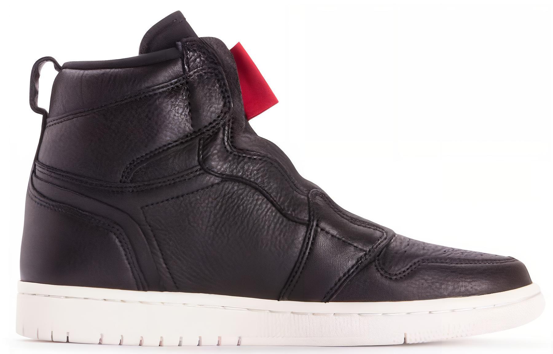 Jordan 1 Retro High Zip Black Gym Red Phantom Women’s