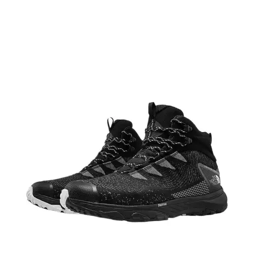 THE NORTH FACE Abrasion Resistant High top Mountaineering & Hiking Shoes Men's Black