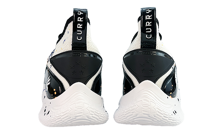 Under Armour Curry 8 Basketball Shoes Unisex Low Top Black/Blue