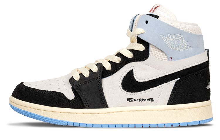 Jordan Air Jordan 1 Round Tables Knight High top Vintage Basketball Shoes Women’s Black White