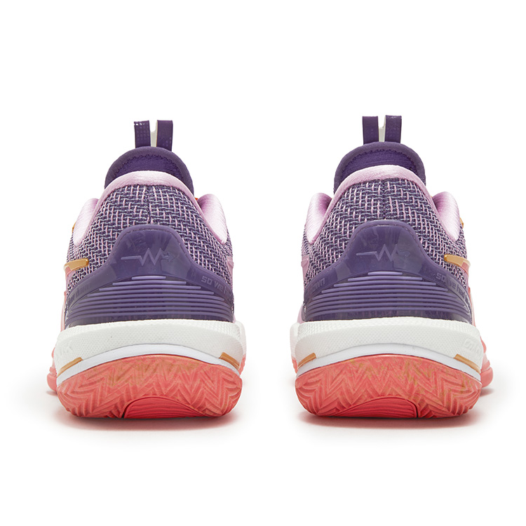 361° BIG3 6.0 Cushioning Slip Resistant Coverage Low top Basketball Shoes Men’s Dream Purple