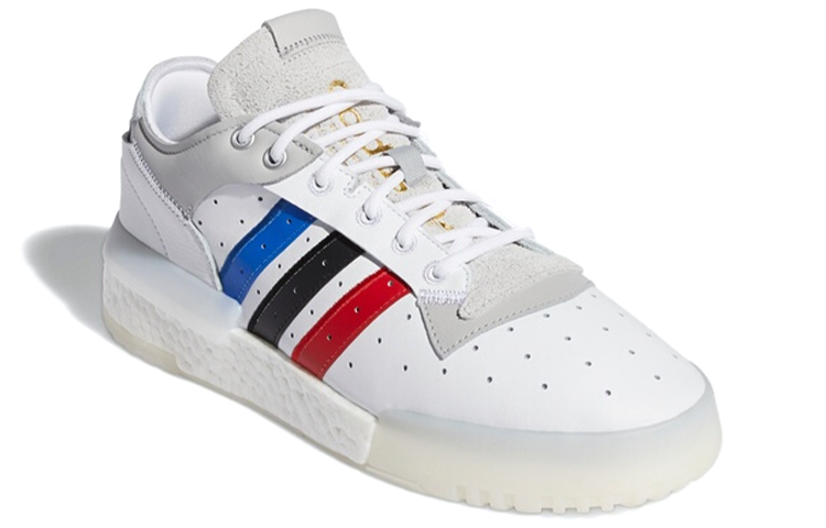 Кеды adidas originals Rm Low (бело-серые) — фото 3
