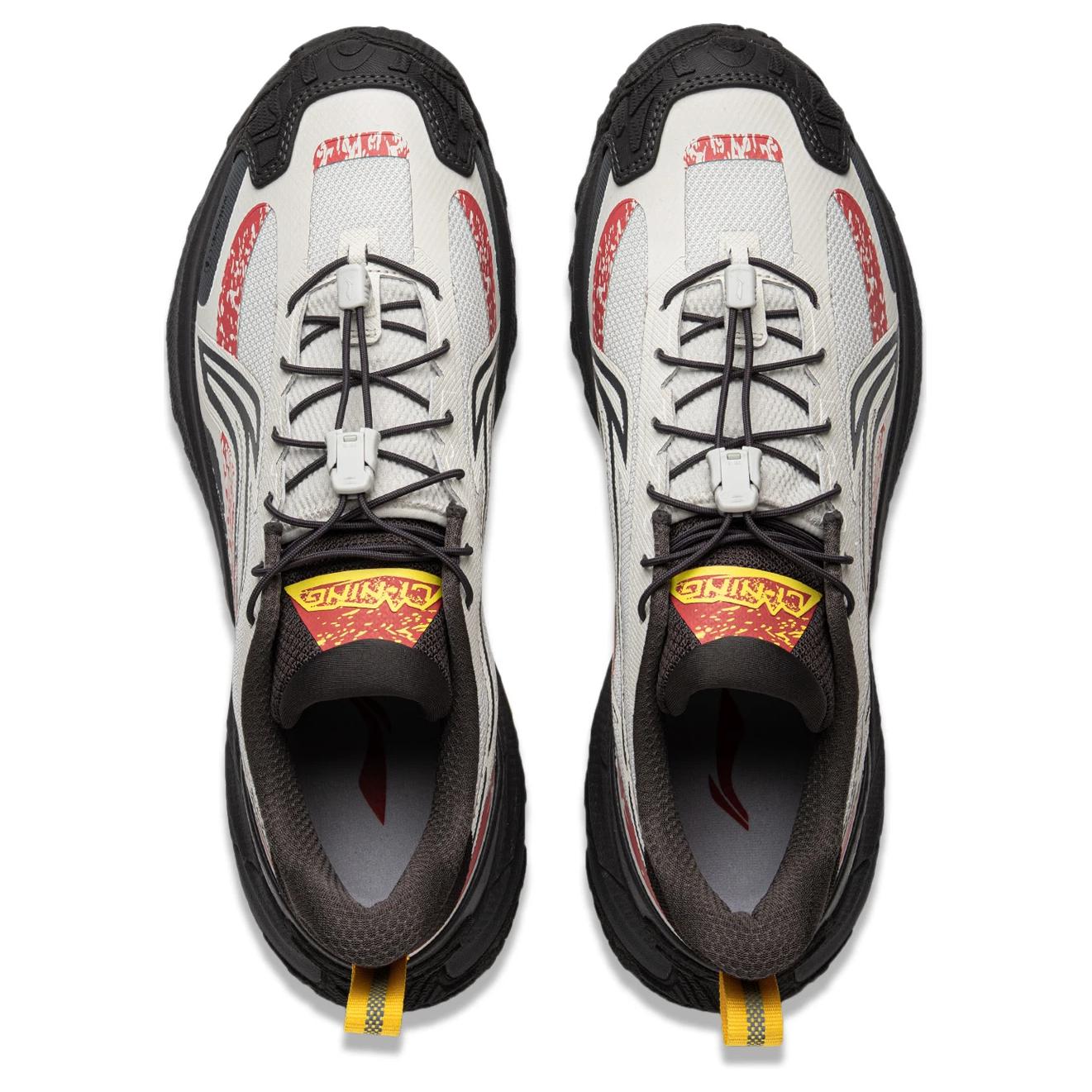 Li Ning Outdoor CF Tracing, Yijie 2.0 Cushioning Slip Resistant Abrasion Resistant Support Low top Outdoor Hiking Shoes