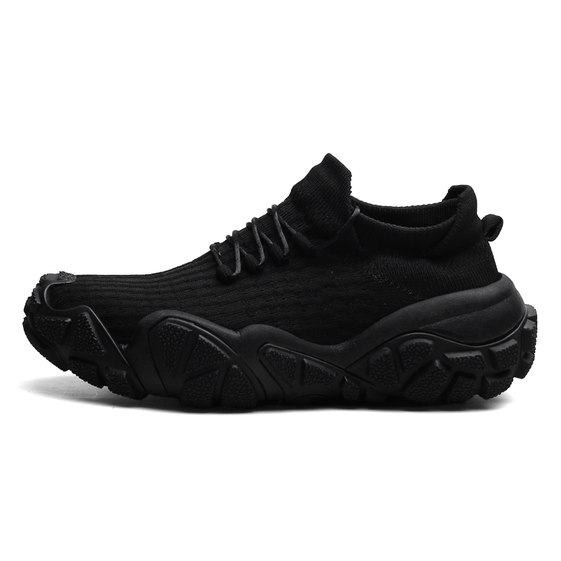 MODE FULL Cushioning Slip Resistant Abrasion Resistant Support Impact Resistant Low top Hiking Shoes Men’s