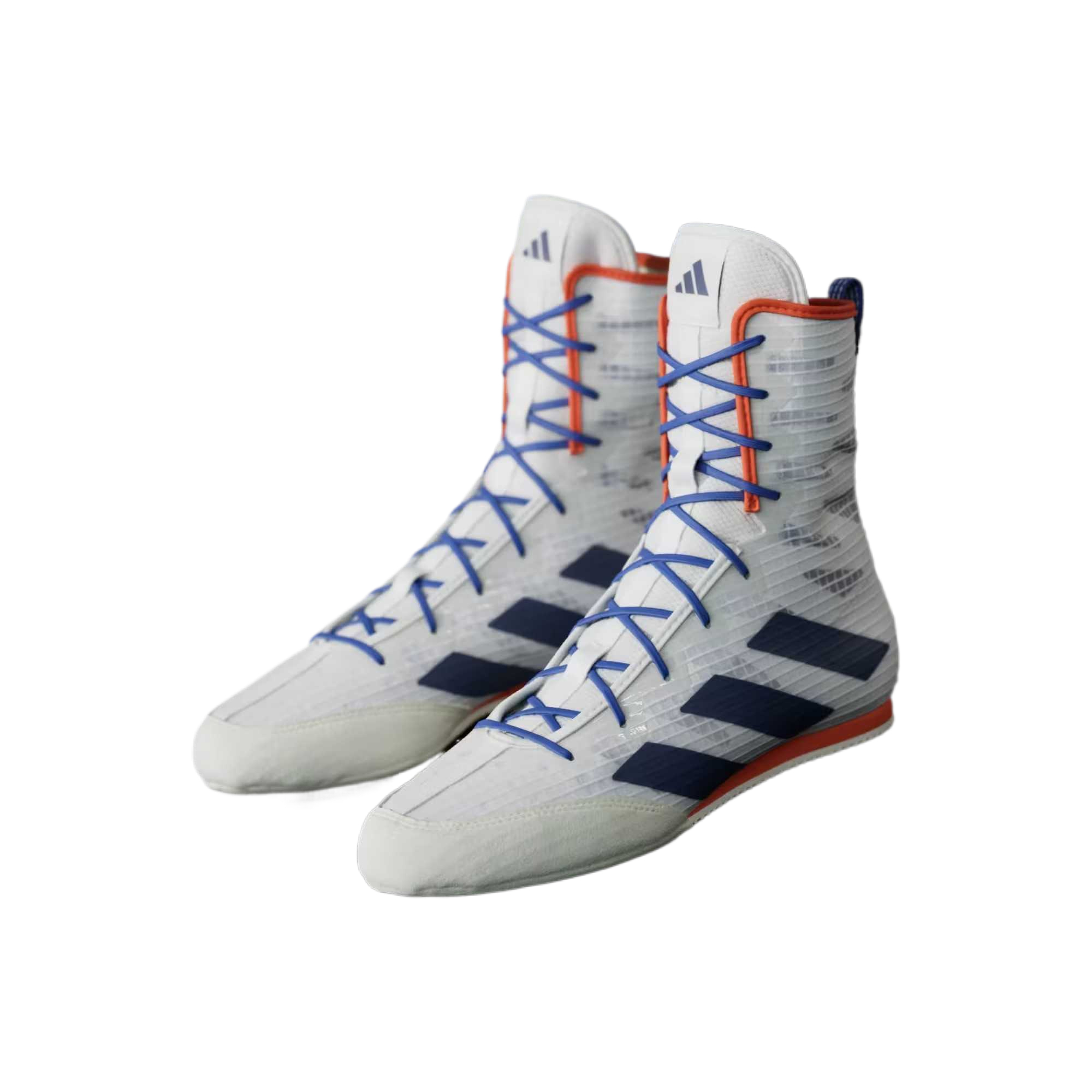 Box Hog Adidas 4 ‘White Dark Blue’