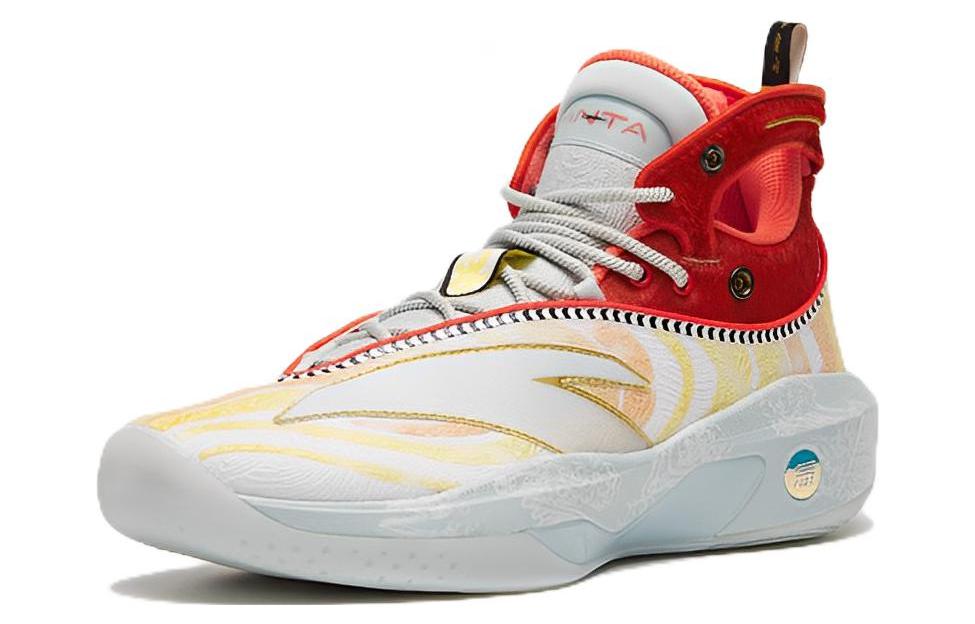 Anta KT8 KT 8 ‘Supreme Being Sun Wukong’ Sun Wukong Fabric Cushioning Slip Resistant Abrasion Resistant High top