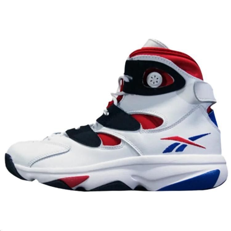 Reebok Shaq Attaq 4 Comfortable High top Vintage Basketball Shoes Unisex White