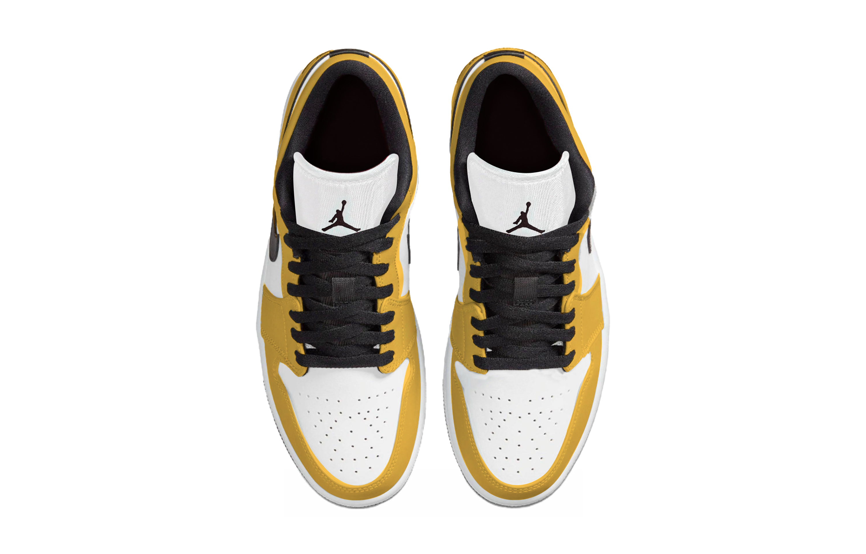 Jordan Air Jordan 1 Slip Resistant Abrasion Resistant Slip Resistant Abrasion Resistant Low top Skateboard Shoes Unisex