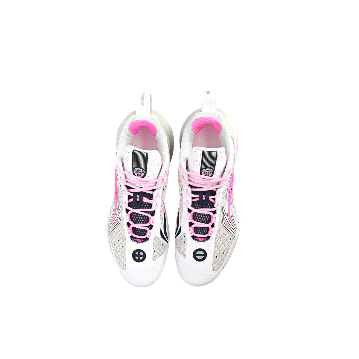 Li Ning Speed 11 Cushioning Slip Resistant Abrasion Resistant Low top Basketball Shoes Men’s White Pink