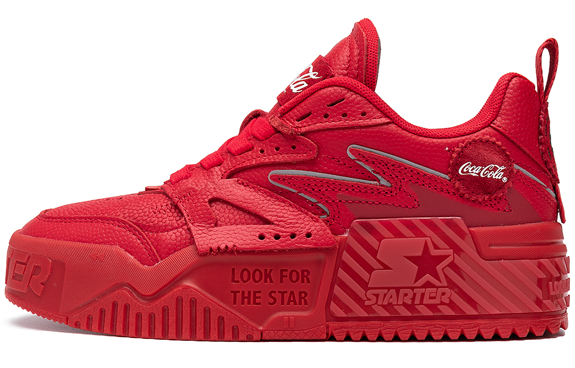 STARTER Vol Skateboard Shoes Men's Low Top Red