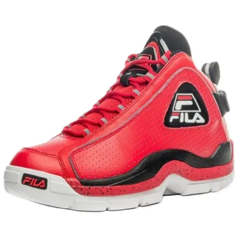 FILA Grant Hill 2 Cushioning, Wear Resistant High top Basketball Shoes Men's Red