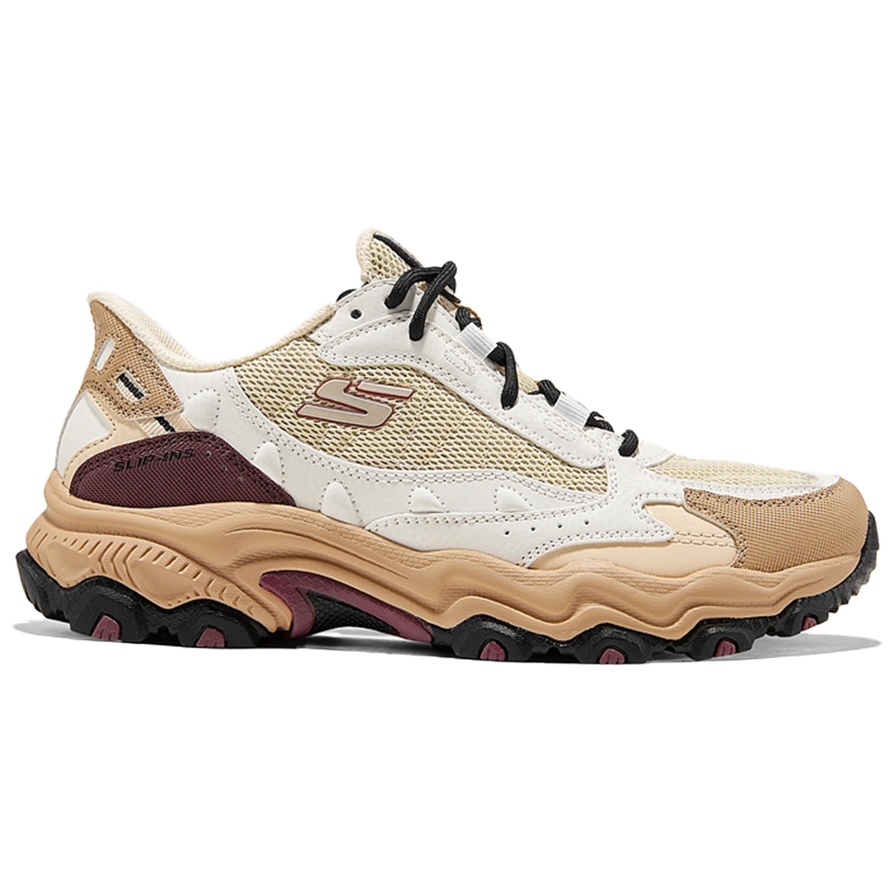 Skechers Abrasion Resistant Grip Low top Mountaineering Shoes Women’s White Umber