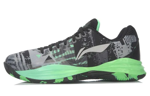 Li Ning Night Stalker Textile, TPU Cushioning Breathable Coverage Slip Resistant Abrasion Resistant Low top