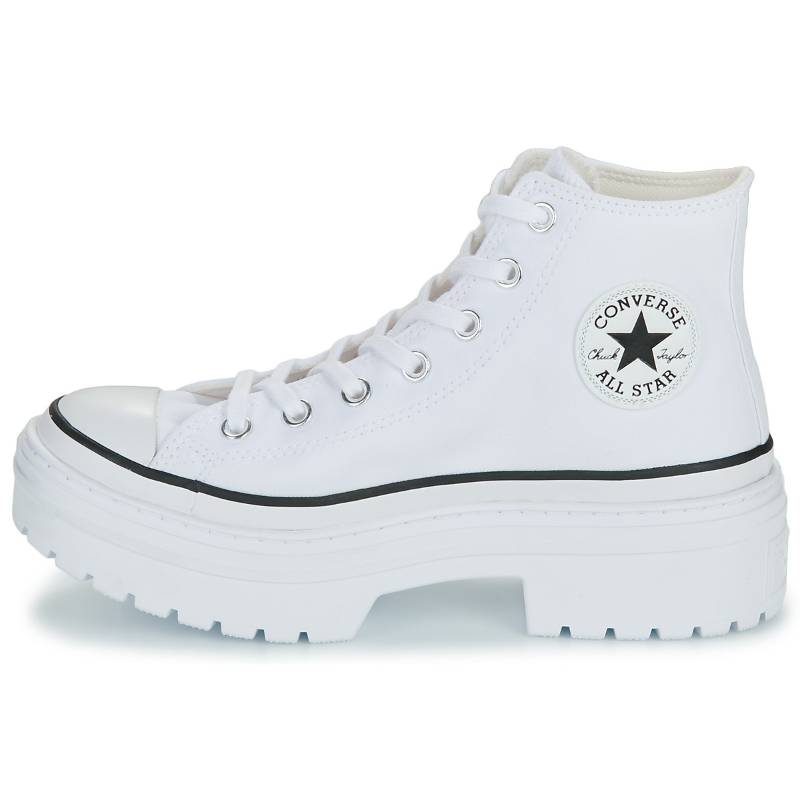 Женские кеды Converse All Star Lugged Lugged Heel (белые)