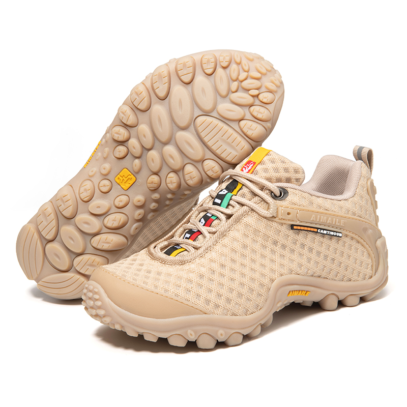 MODE FULL Mesh Slip Resistant, Abrasion Resistant, Breathable Low top Mountaineering Shoes Men’s