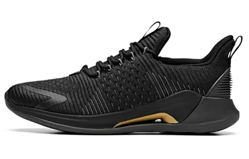 ANTA Training Shoes Men's Low Top Black/Carbon Gray