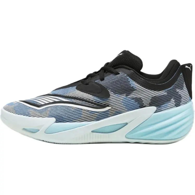 PUMA ALL PRO NITRO 2 Comfortable And Lightweight Fabric Cushioning Breathable Support Low top Basketball Shoes Unisex