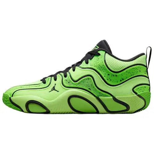 Jordan Tatum 3 Mid top Basketball Shoes Men's Ghost Green