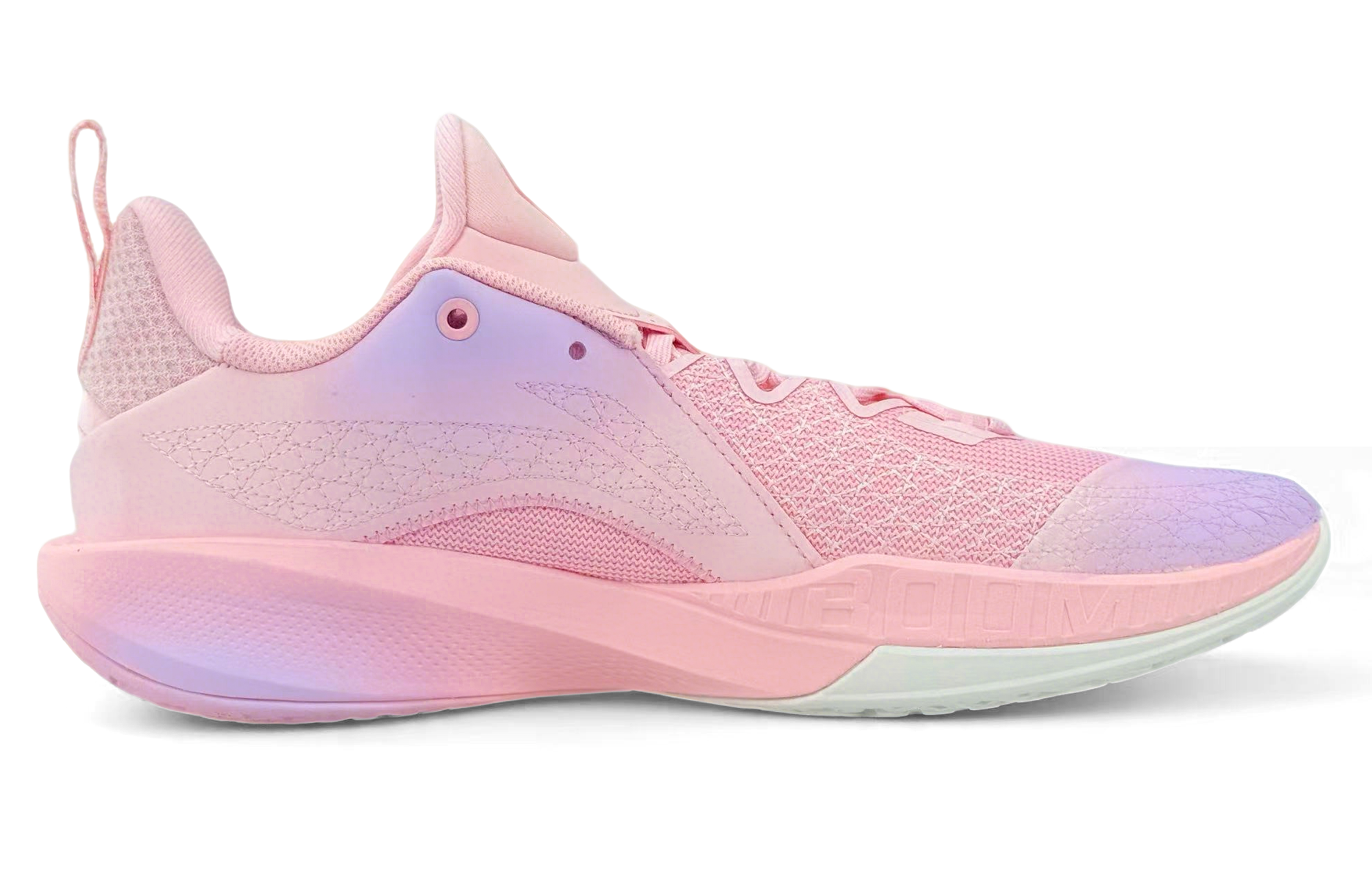 Li Ning Speed 2 Cushioning Slip Resistant Rebound Low top Basketball Shoes Men’s Pink Purple