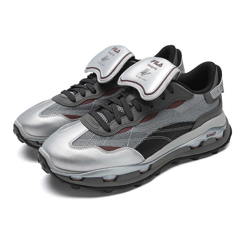 FILA KM2 Abrasion Resistant Coverage Support Balance Lightweight Low top Hiking Shoes Men’s Medium Gray