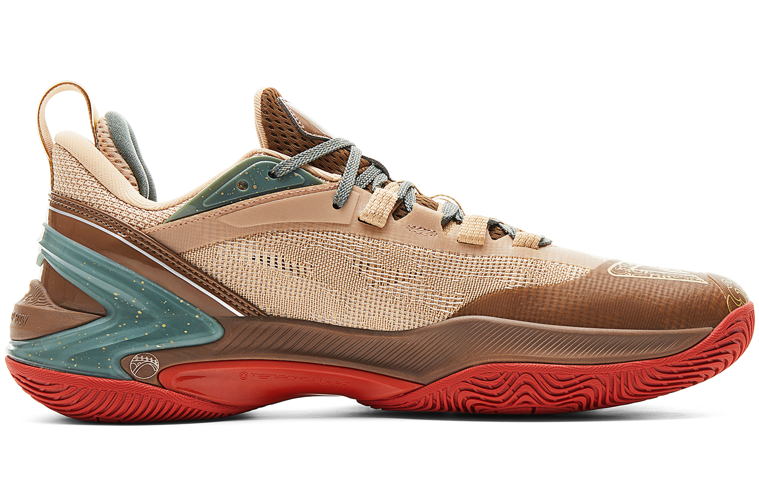 PEAK Chinese Original Collection Nine Turn Exquisite Collection Edition, Copper Inlaid Gold Colorway
