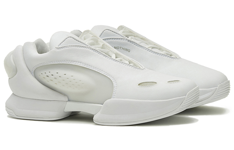 EQLZ EQUALIZER One Slip Resistant Abrasion Resistant Low top Vintage Basketball Shoes Unisex Egg White