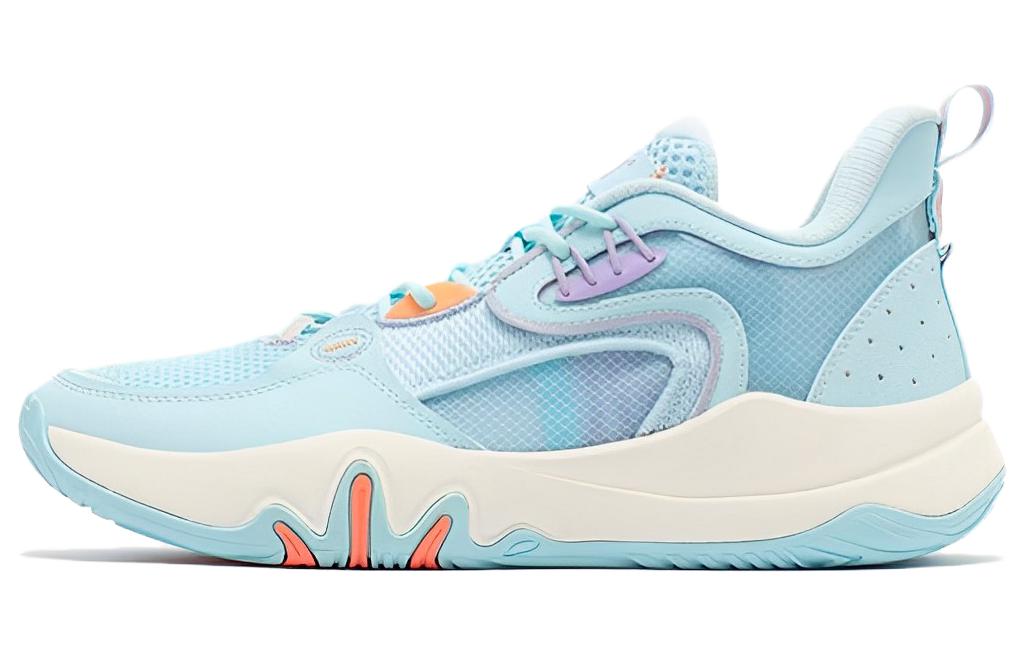 361° LAVA 2.0 Comfortable Cushioning Slip Resistant Breathable Low top Basketball Shoes Men’s Blue White