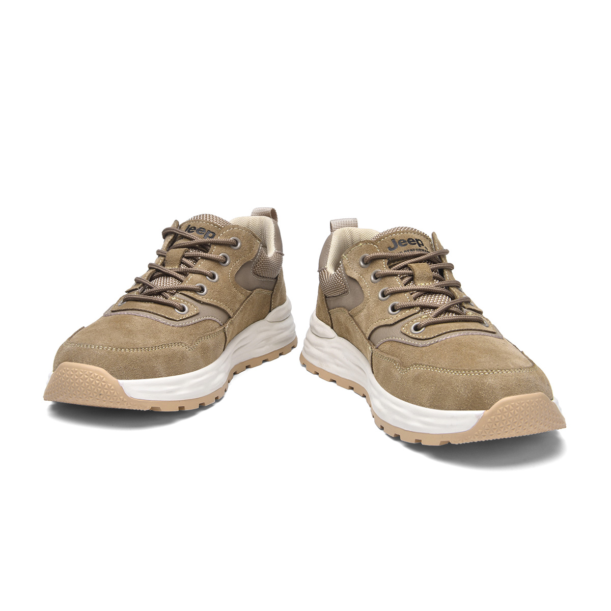 Jeep Top Grain Cow Leather Low top Hiking Shoes Men’s