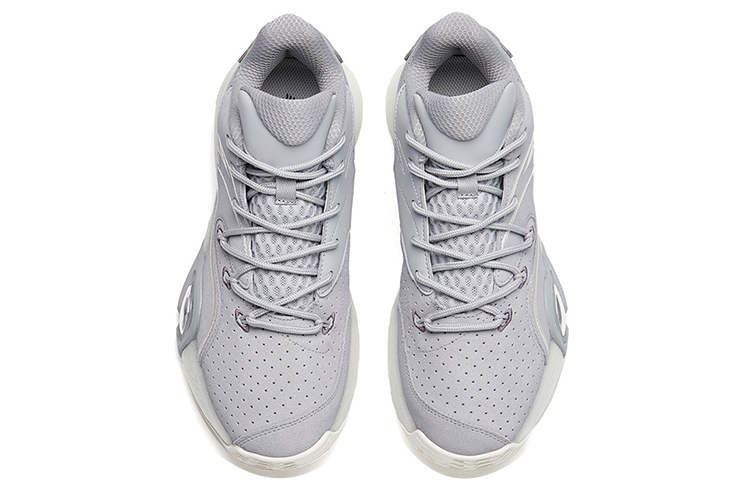 Anta A Flash Bubble 1.0 KT Thompson Low top Performance Basketball Shoes Men’s Gray