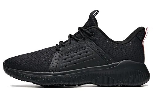 ANTA Training Shoes Women's Low Top Black/University Red