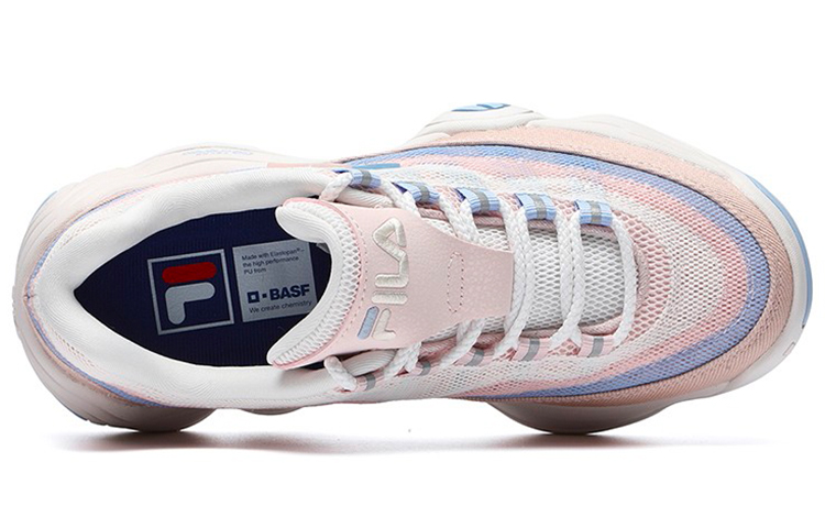 FILA FUSION Handle Low top Vintage Basketball Shoes Women’s Blue Brown