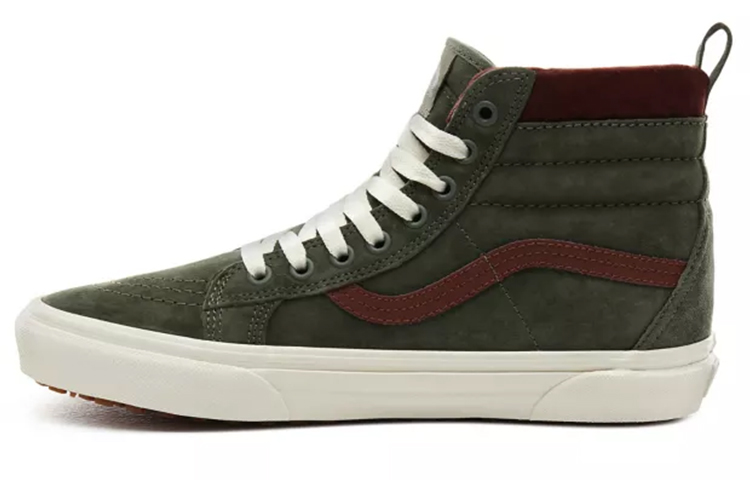 Кеды Vans SK8 MTE (зелено-белые)